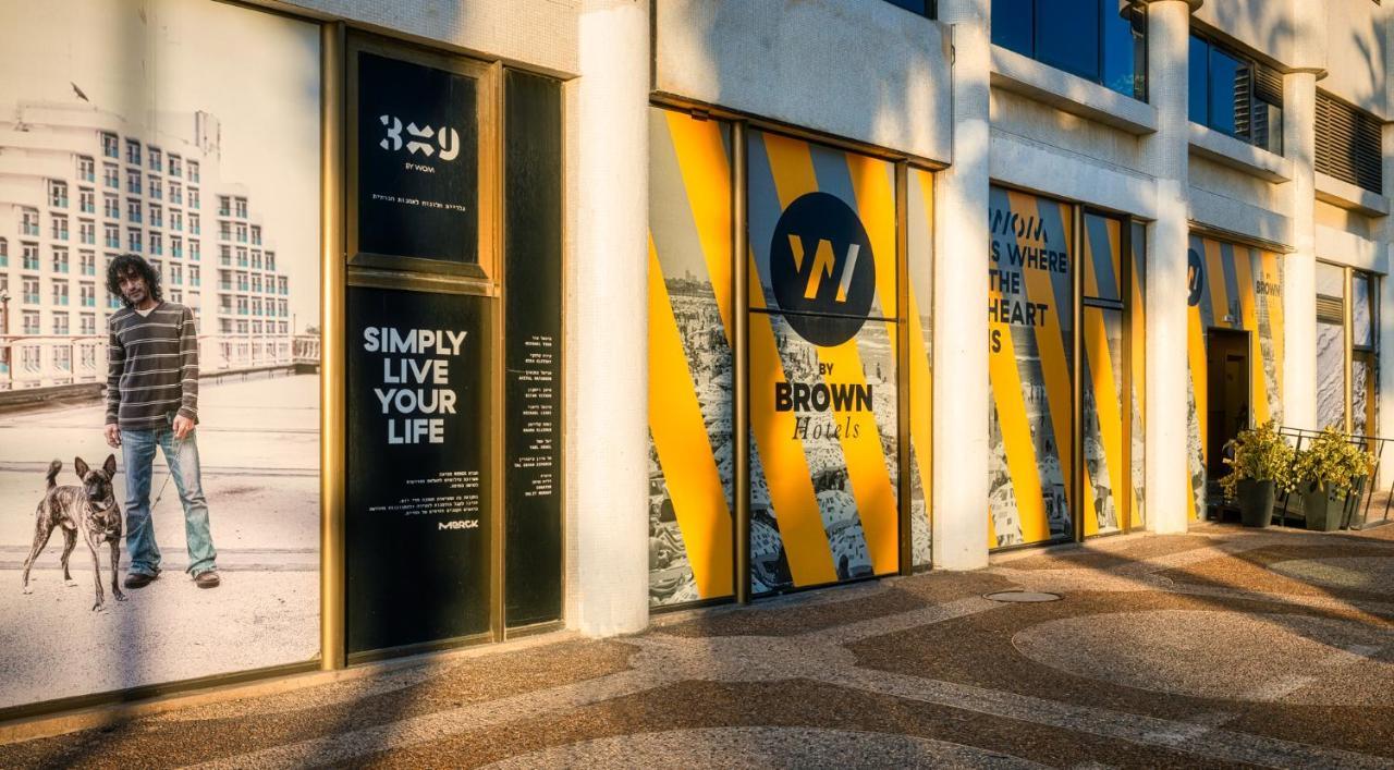 Wom Beach Pod Hotel - A Member Of Brown Hotels 텔아비브 외부 사진