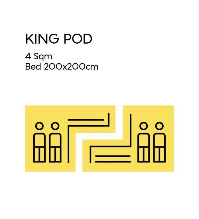 Wom Beach Pod Hotel - A Member Of Brown Hotels 텔아비브 객실 사진